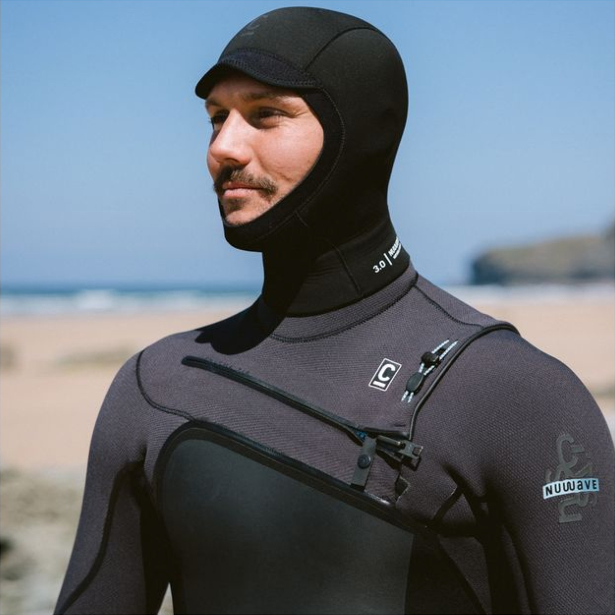 2026 C-Skins Nuwave 2.5mm Hood CHONW - Black